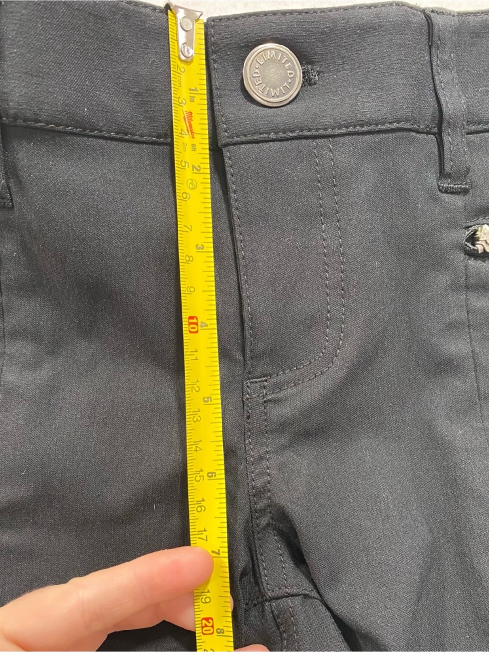 NWT The Limited Exact Stretch Super Skinny Leg Pants Black Women’s 2 Zip Ankle - Picture 12 of 14